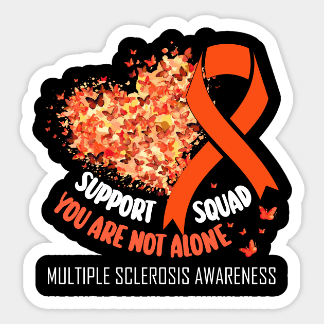 Multiple Sclerosis Squad, multiple sclerosis Awareness Sticker by AlmaDesigns